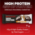 MUSASHI High Protein Bar, Dark Chocolate & Salted Caramel, 45g Protein, <1g Total Sugars, 12 Pack of 3.2oz Bars