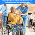 JDVBDNK Fidget Apron for Elderly, Dementia Fidget Toys, Sensory Blanket for Dementia Patients or Alzheimer's