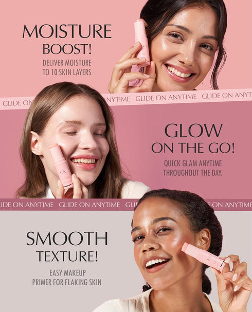 KAHI Wrinkle Bounce Multi Balm Facial Moisturizer | All-in-One Hydrating Lip Balm, Eye Cream, Neck Cream, Face Mist