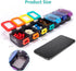 Fullicon Weekly Pill Organizer, 7 Day Moisture Proof Daily Pill Box, Compact Travel Container for Vitamins (Rainbow