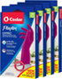 Playtex Living Medium Reusable Rubber Cleaning Gloves (4 Pairs), Premium Protection