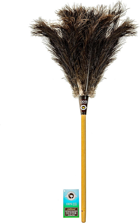 Dusters Killer Ostrich Feather Dusters, Mini Duster, 14" L