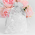 Super Z Outlet 100 Pack Mini Sheer Drawstring Organza Bags, 5x7 Inch Transparent Pouches for Wedding, Party Gifts