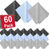 Zeefpod 60-Pack Microfiber Cleaning Cloths for Glasses, 6x7 Inch Premium Lens Cleaning Cloth
