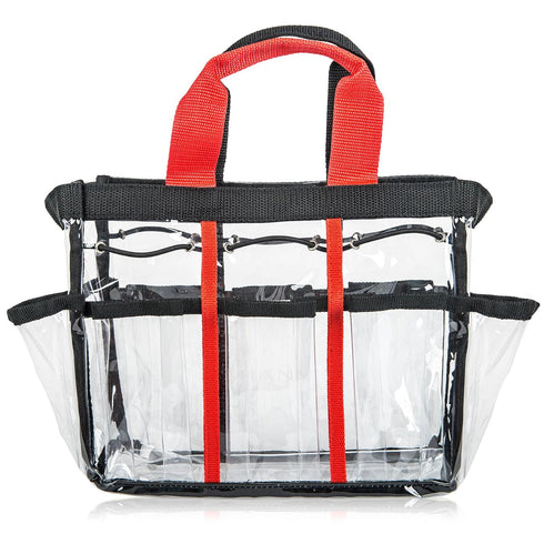 SHANY Clear Travel Makeup Bag - Cosmetics Organizer - Ready Set