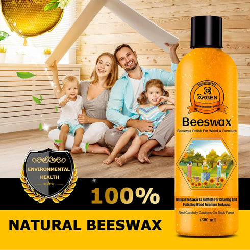 CARGEN Beeswax Furniture Wood Polish - Natural Wood Polish and Conditioner, 300ML, Christmas Gifts
