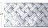 Christmas Ribbon Wired, 6 Rolls 2.5 Inch 36 Yard Silver Sheer Glitter Organza for Tree, Gift Wrapping, Crafts