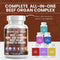 Clean Nutraceuticals Grass Fed Beef Liver Capsules - 3000mg - Premium Quality Supplement with Desiccated Beef Heart,