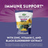 Nature's Way Sambucus Zinc Lozenges with Elderberry and Vitamin C, Honey Lemon Flavor, 24 Lozenges