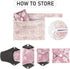 PHOGARY 7 Pcs Reusable Menstrual Pads, Reusable Sanitary Pads for Women, Washable Overnight Cloth Menstrual Pad Heavy