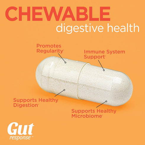 Chewable Probiotic | 30 Chewable Tablets | for Men & Women, Slows Down Digestive Aging, Boosts Immune System, Non-GMO,