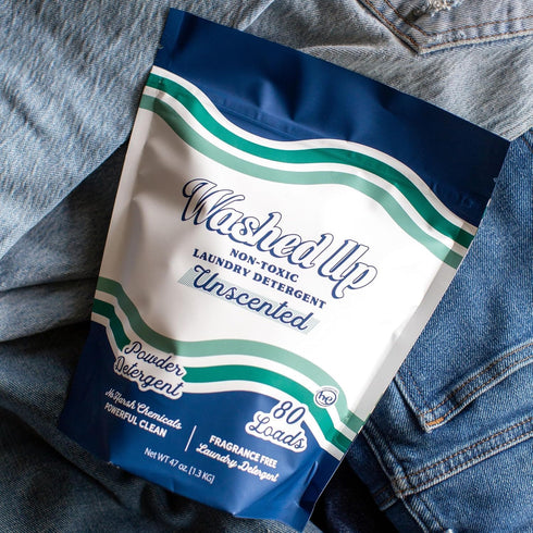 Sensitive Skin Friendly Laundry Detergent Powder | Plant & Mineral-Based | Made in USA