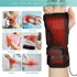 Wrist Thumb Brace Heating Pad for Arthritis Relief - Heated Wrap for Sprains, Trigger Thumb, No Battery (L)
