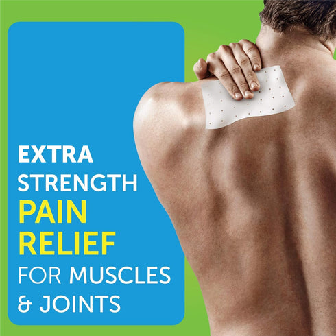 Coralite Pain Relieving Patch, Extra Strength for Joint & Muscle Pain, 2 Patches Per Pack