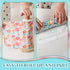 30 Pack Reusable Paper Towels - Washable Paperless Cloth Cotton Towels with Cardboard for Kitchen Bathroom