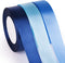 ASTARON Blue Satin Ribbon for Wedding Bouquet DIY Crafts, 1 Inch Solid Color Fabric Ribbon for Gift Wrapping, Hair Bows