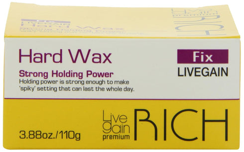 Livegain Premium Rich Hard Wax, 3.88oz / 110g