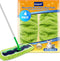 KEEPOW Reusable XL Mop Pads, Compatible with Swiffer XL Sweeper, 4 Pack Washable Microfiber Cloths for Surface/Hardwood