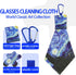 YCCHN 4Pcs Glasses Cleaning Cloth,Microfiber Cleaning Cloths,Lens Cleaning Cloth for World Classic Art