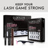 Luxillia Black Magnetic Eyeliner for Magnetic Eyelashes, Waterproof Smudge Proof Liquid Liner (Pack of 2)