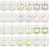 Set 24 Pack,White, Set Scented Candle Candle for Home Scented, Odor Eliminating, Stress Relief, Long Lasting Soy Wax