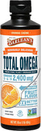 Total Omega 3 Fish Oil Liquid Supplement, Barlean's - Orange Crème Flavored, 16 oz