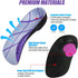 3/4 Length Arch Support Insoles for Men and Women, Medium Size, High Arch Support for Planter Fasciitis, EVA Orthotic
