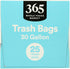 365 by Whole Foods Market Flexible Drawstring Trash Bags, 30GL, 25 Count