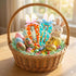 Set 2 LINHARA of Easter Money Holders for Cash, Bunny & Carrot Money Holder, Wooden Easter Bunny Money Holder for Kids