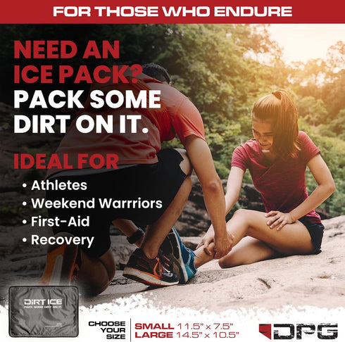 Gel Ice Pack - Small 2 Pack - 11.5"x7.5" Ice Packs for Injuries, Reusable Cold Pack for Pain Relief in Shoulder, Neck,