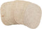 WOCATS 6pcs Natural Loofah Dish Sponges - Non-Scratch Biodegradable Scrubber for Kitchen Dishwashing