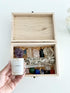 Set Healing Crystals Kit - Chakra Stones Crystal Starter | Sage Smudge Kit and Relaxation Candle | Protection +
