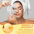 Lululun Hydra V Vitamin-Packed Facial Sheet Mask, 28 Sheets, Hydrating Face Mask with Vitamin C & E
