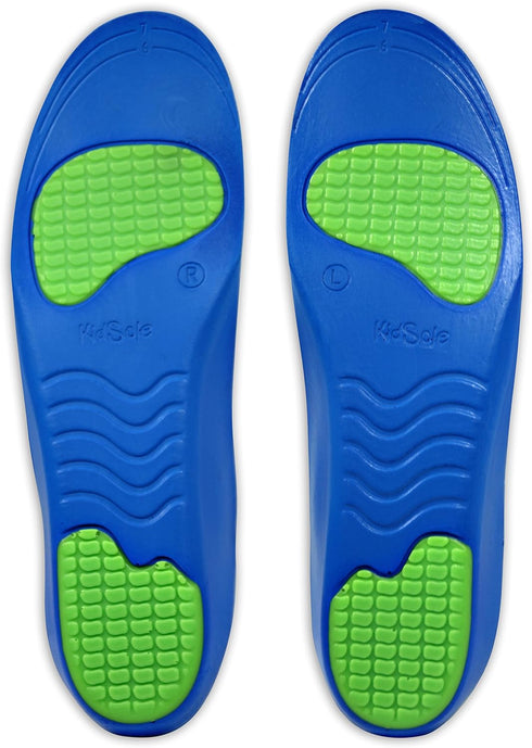 Neon Fix Orthotic, Max Arch Support Premium Medical Grade Insole for Pronation, Flat Feet, Kids Size 7-9