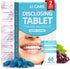JJ Care Disclosing Tablets for Kids, 60 Count Grape Flavored Plaque Disclosing Tablets, Individually Wrapped