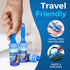 PetLovers Mini Lint Rollers for Travel 4 Pack - Small Lint Removers for Pet Hair and Debris Pickup