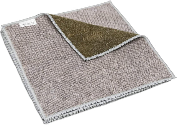 Microfiber Dish Cloths | Scrubs & Cleans Dishes, Sinks, Counters | 4 Pack (Size 10" x 10")