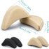 Sibba 8 Pieces Toe Filler Inserts Unisex Breathable Soft Big Toe Plug Forefoot Pad Shoe Filler for High Heel Foot Pain Relief for Women Girls