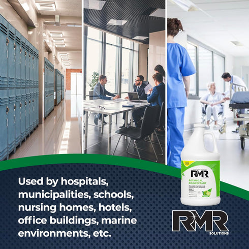 RMR Brands Botanical Disinfectant and Cleaner, Kills 99% of Household Bacteria and Viruses, EPA Registered - 1 Gallon