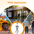 WXLTSGM 3 Portable Walking Stick, Folding Cane Chair with Seat Non-Slip Legged Portable Elders Travel Hiking Chair