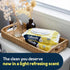 Summer 2 Packs, 42 Pack Cottonelle Fresh Scented Flushable Wipes, Flip-Top Wet Wipes per