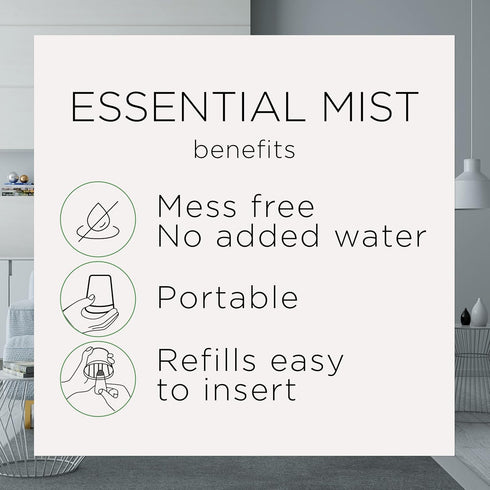 Air Wick Essential Mist Refill, 2 ct, Hibiscus & Blooming Orchids - Essential Oils Diffuser