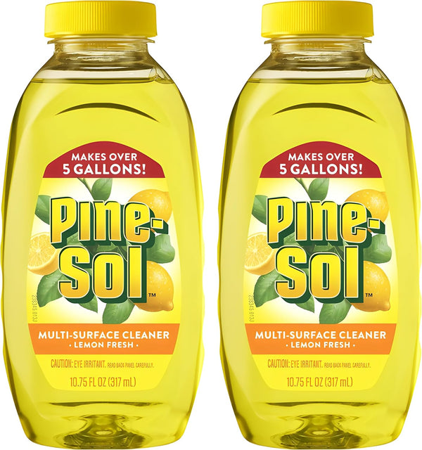 Pine-Sol Multi Surface Cleaner, 2 Pack, Concentrated Multi Purpose Cleaner and Degreaser for