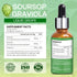 Soursop Bitters Liquid Oil, Organic Graviola Sour SOP Extract, 2 fl oz, Cell Support and Regeneration, Soursop Tincture