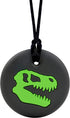 Munchables Dino Skull Sensory Chew Necklace for Adults or Kids - Chewy