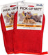 Hair Magnet Pet Fur Removal Mitt, 2-Pack, Red - Quick & Easy Cleanup for Clothing and Upholstery