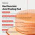 Medicube Red Succinic Acid Facial Peeling Pads, Exfoliating Toner Pads for Acne-Prone Skin with Niacinamide