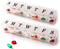 Deke Home Weekly Pill Organizer (2 Pack) - 7 Day Pill Box with Large Compartments, Easy Open, BPA Free, Travel Friendly