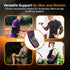Doc Miller Elbow Compression Sleeve - Medical Support for Tendonitis, Tennis Injuries, Bursitis - 1 Pair