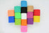 15 Pack Cohesive Wrap, 2 Inches x 5 Yards Self Adherent Vet Tape for Pets, Elastic Bandage Wrap (15 Colors)